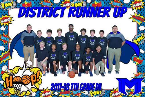 2017-18 7th D2 District Runner Up 